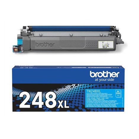 Brother | TN248XLC | Cyan | Toner cartridge | 2300 pages - 2